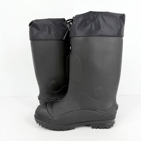 Baffin Mens Titan Plain Toe Boots US 8 EU 41 Black Waterproof Insulated NIB - Picture 8 of 12